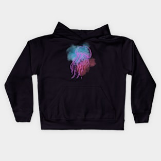 Jellyfish Graphic Design Kids Hoodie